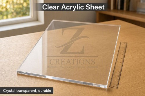 Clear acrylic perspex plastic - clear,