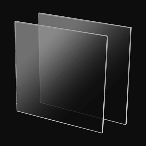 Clear acrylic plastic sheet - clear,