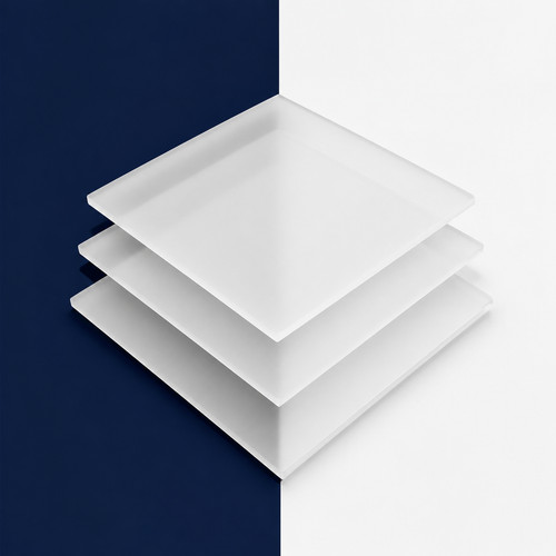 White colour perspex - colour, acrylic