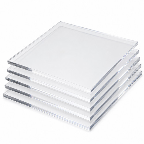 Clear acrylic sheets cut - clear,