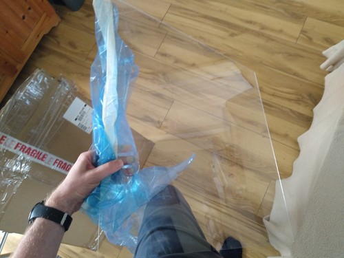 Clear acrylic perspex sheet - clear,