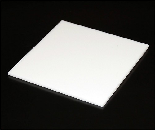 White colour perspex - colour,